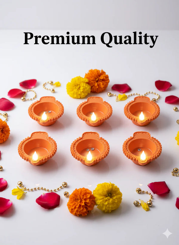 MagicDiya - Water Sensor LED Diya (Pack of 06)